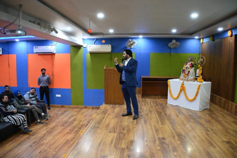 Motivational Session by Successful Entrepreneur Mr. Sonu Prakash