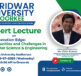 Expert Lecture at Haridwar University: Exploring Innovation in Computer Science & Engineering